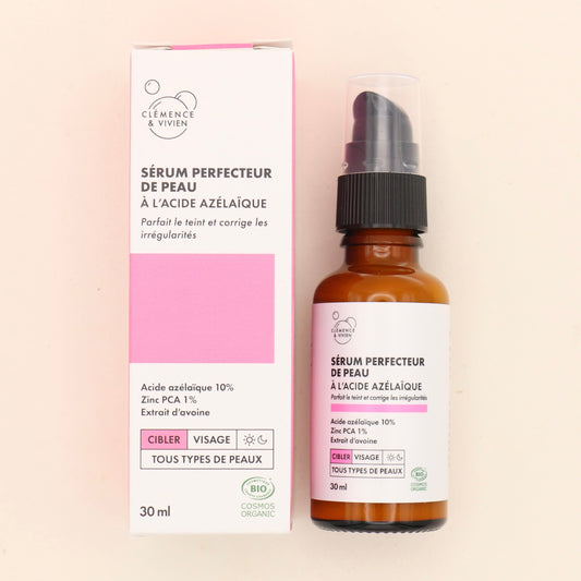 Sérum Perfecteur de peau Acide Azélaïque 10% 30ml - Clémence & Vivien