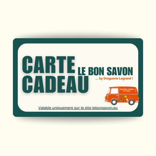 Carte cadeau Le Bon Savon