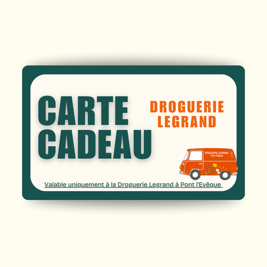 Carte cadeau Droguerie Legrand