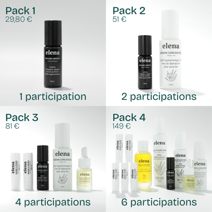 Plaquette participations packs 