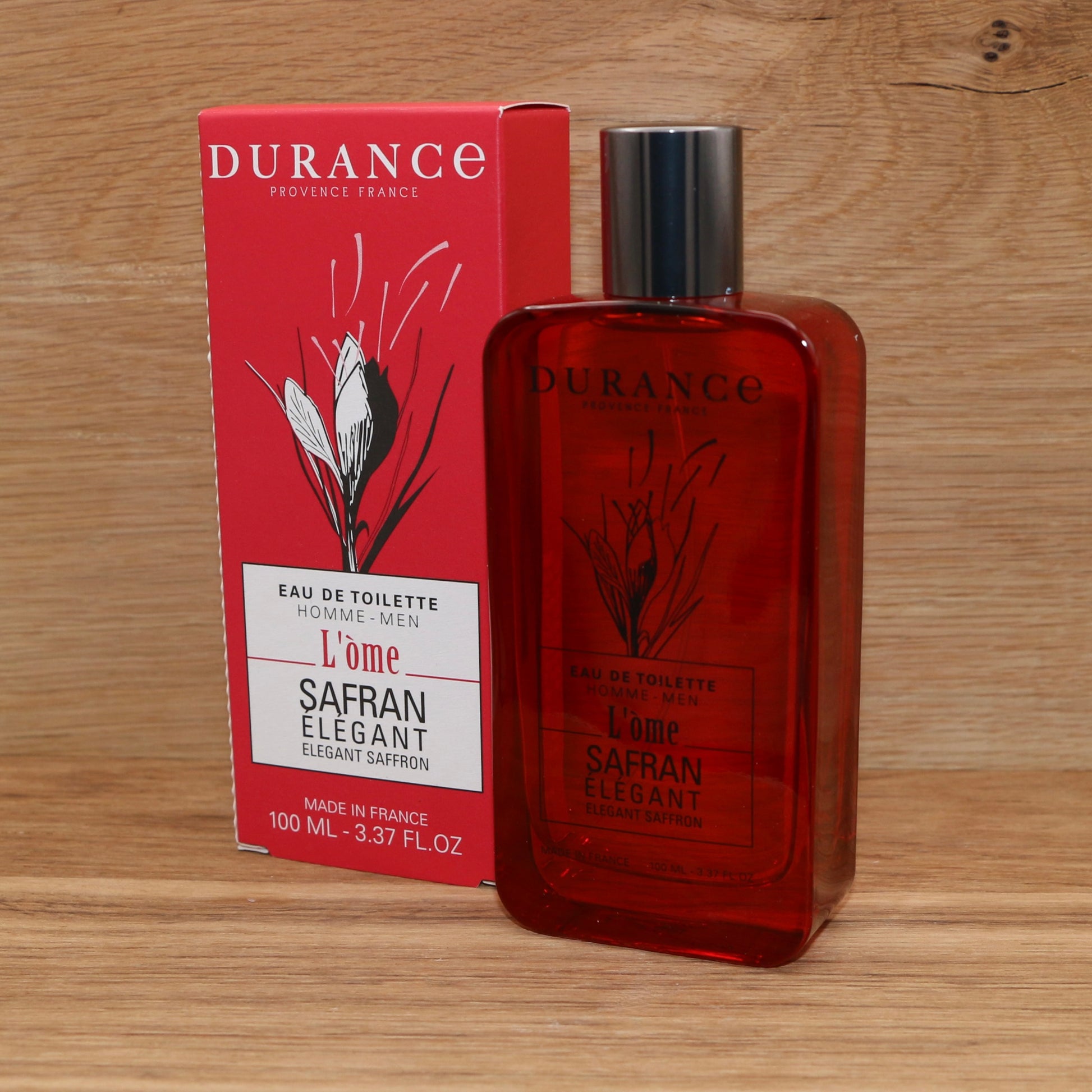 Eau de toilette Safran Élégant 100ml - Durance