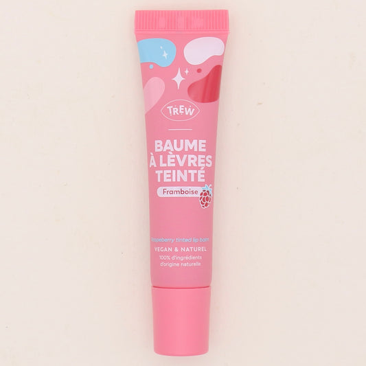 Baume à lèvres Framboise teinté 15ml - Trew
