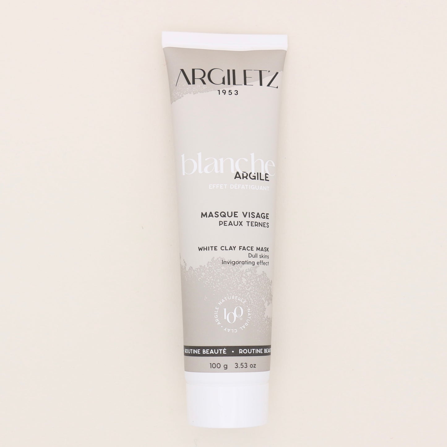 Masque à l’argile blanche effet défatiguant 100g - Argiletz