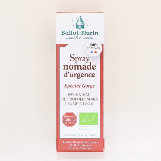 Spray nomade d'urgence spécial gorge 15ml - Ballot-Flurin