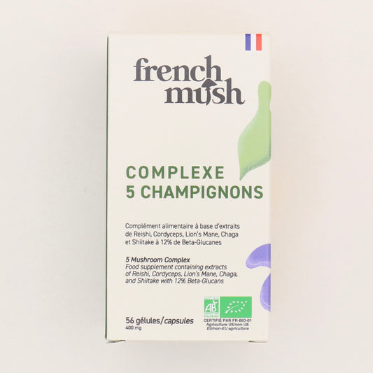 Complexe 5 Champignons 56 unités - Frenchmush