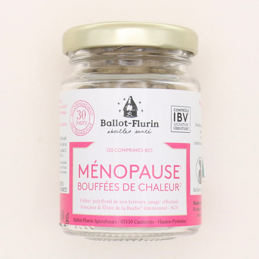 Comprimés Bio Ménopause 120 unités - Ballot-Flurin