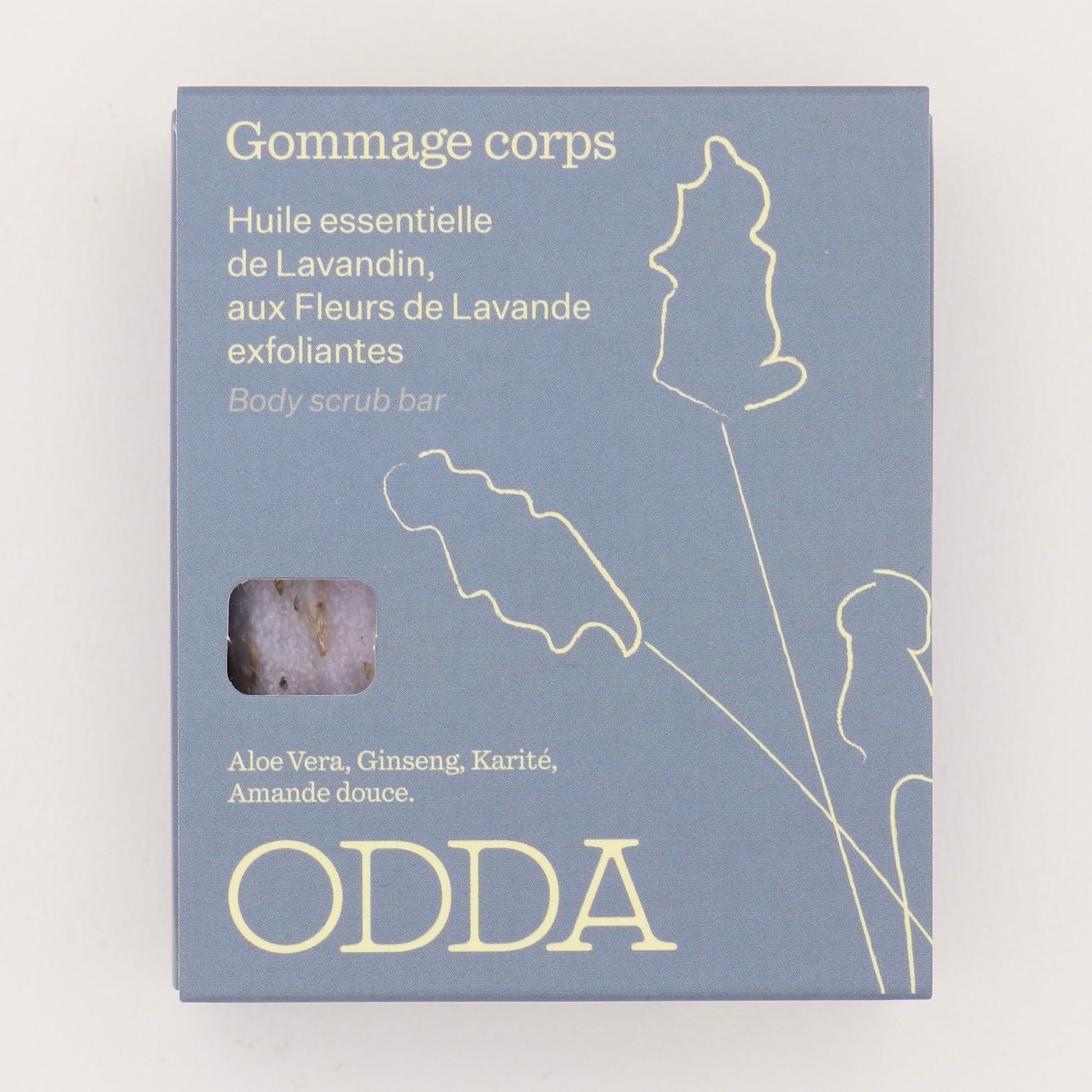 Gommage corps Lavande 75g - Odda