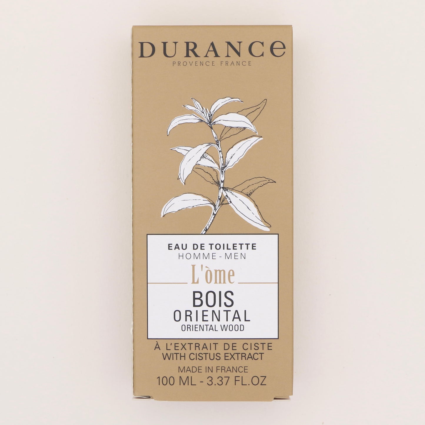 Eau de toilette Bois Oriental 100ml - Durance