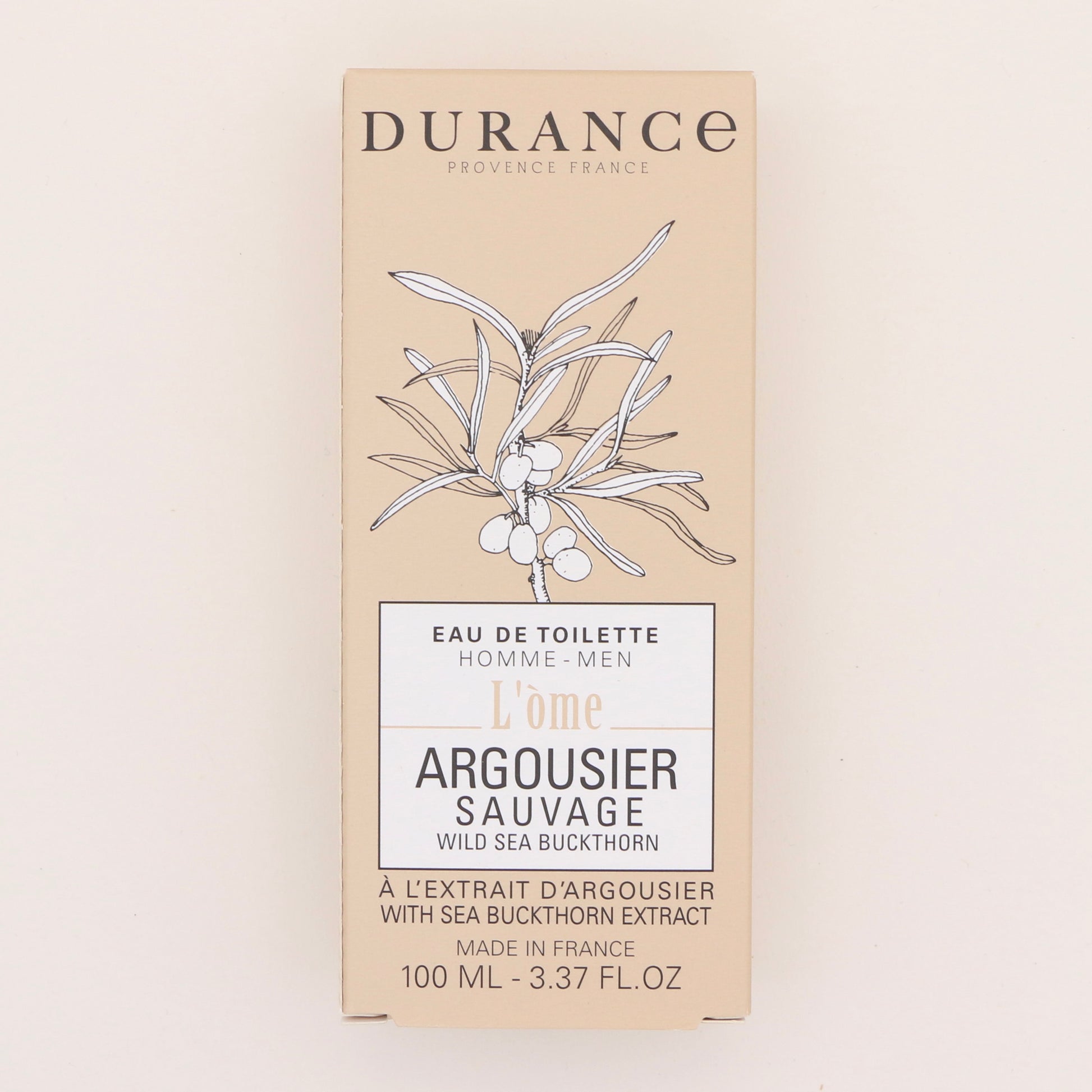 Eau de toilette Argousier Sauvage 100ml - Durance