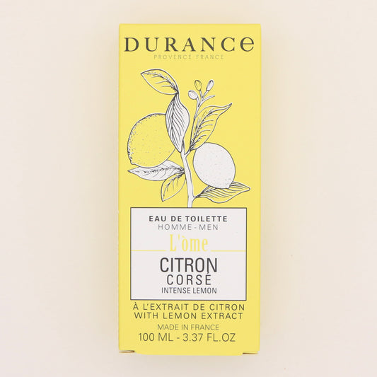 Eau de toilette Citron Corsé 100ml - Durance