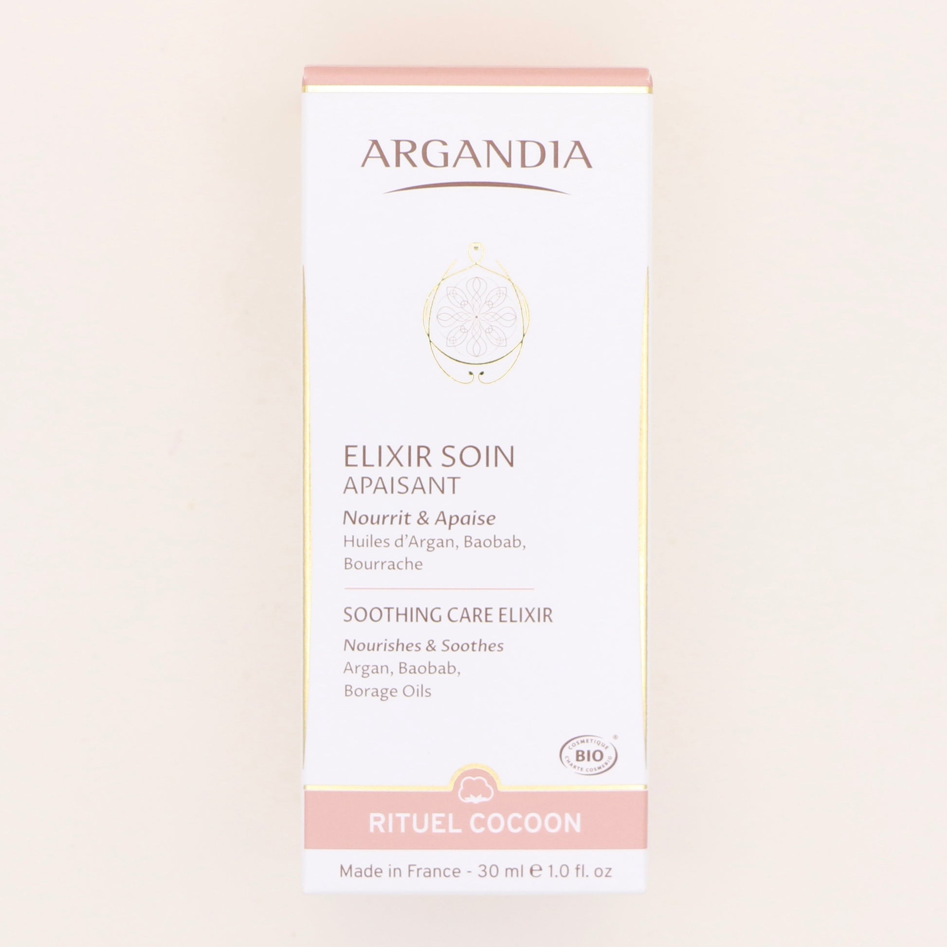 Elixir Soin Apaisant Rituel Cocoon 30ml - Argandia