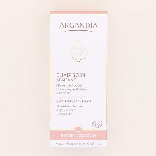 Elixir Soin Apaisant Rituel Cocoon 30ml - Argandia