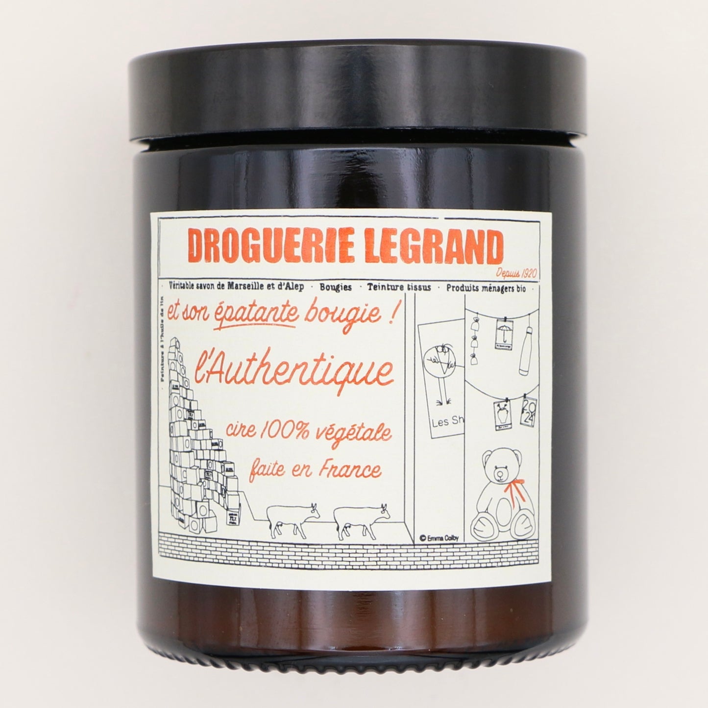 Bougie l’Authentique Petit Format - La Droguerie Legrand