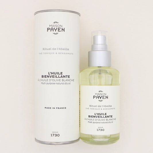 Huile végétale Thé Tonique/Bergamote 100ml - Maison Payen