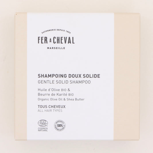 Shampoing doux solide 100g - Fer à Cheval