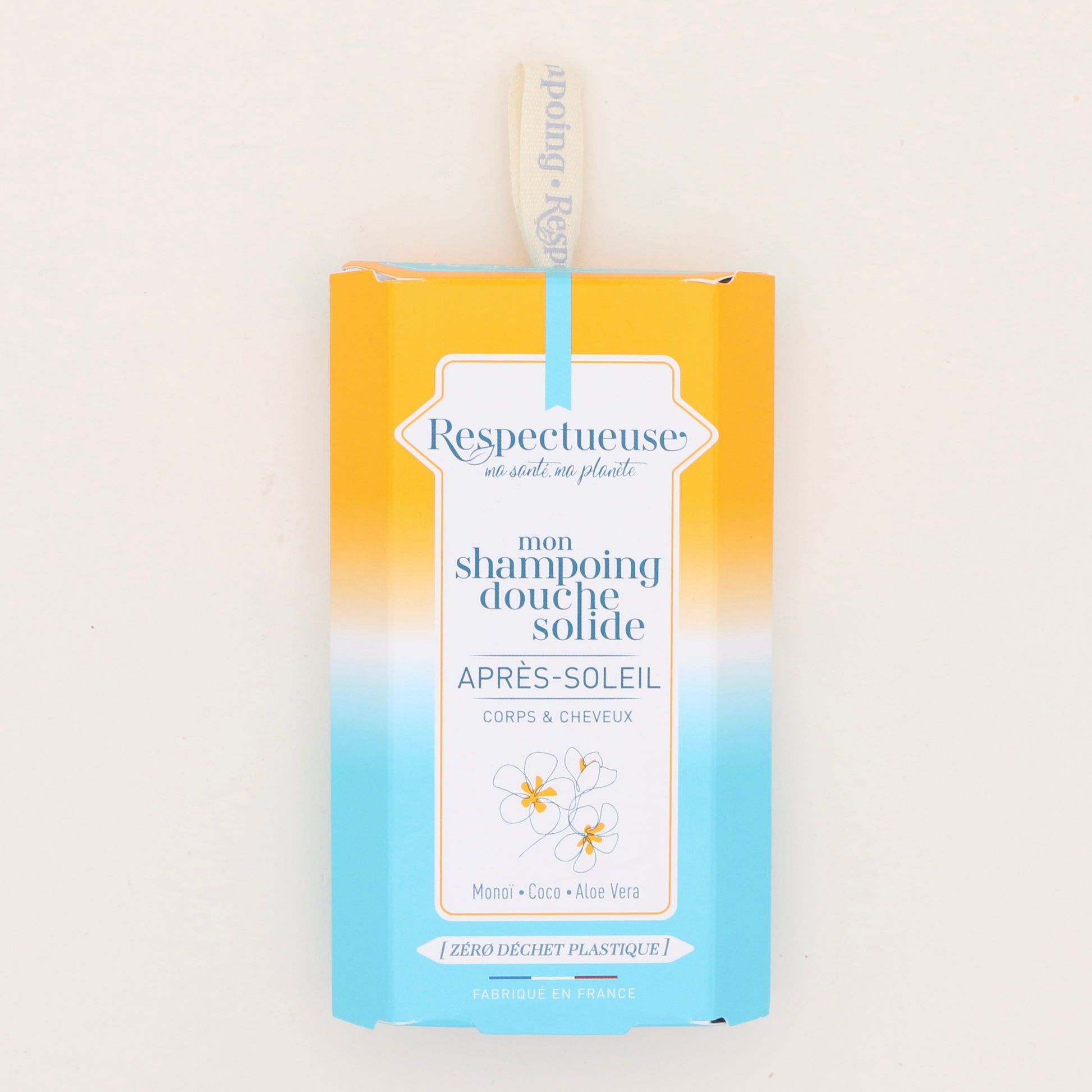 Shampoing douche Après-soleil 75g - Respectueuse