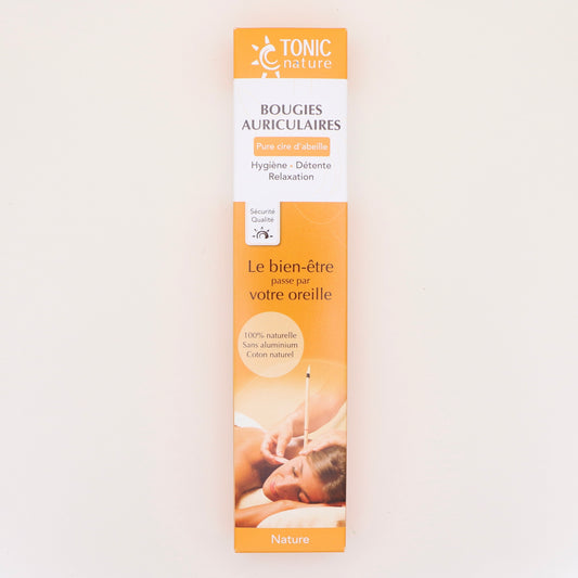 Bougies auriculaires 2 cônes - Tonic Nature