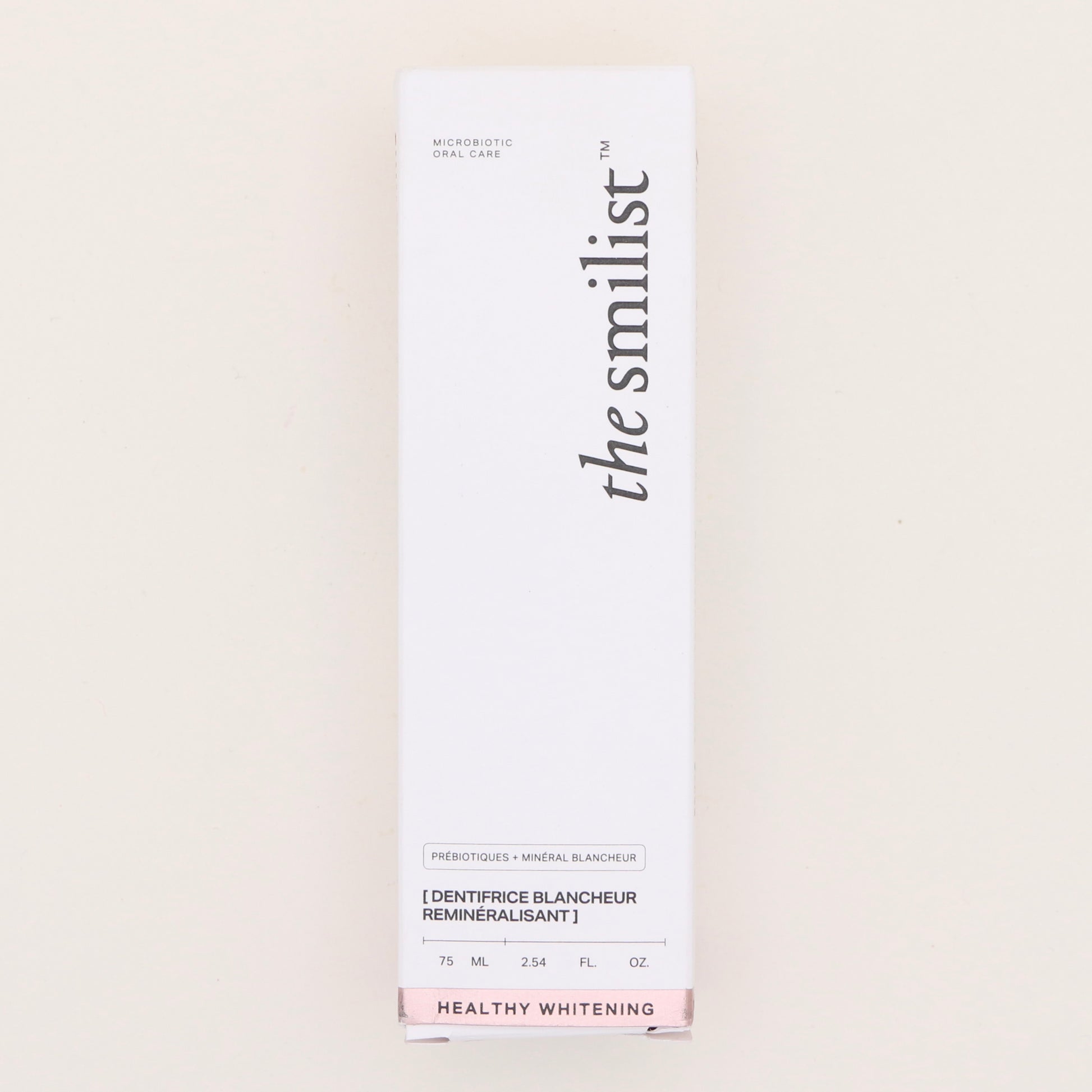 Dentifrice Reminéralisant Blancheur 75ml - The Smilist