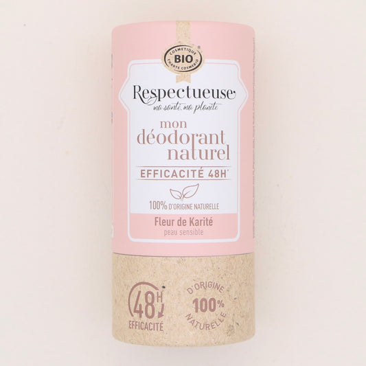 Déodorant naturel Fleur de Karité 50gr - Respectueuse
