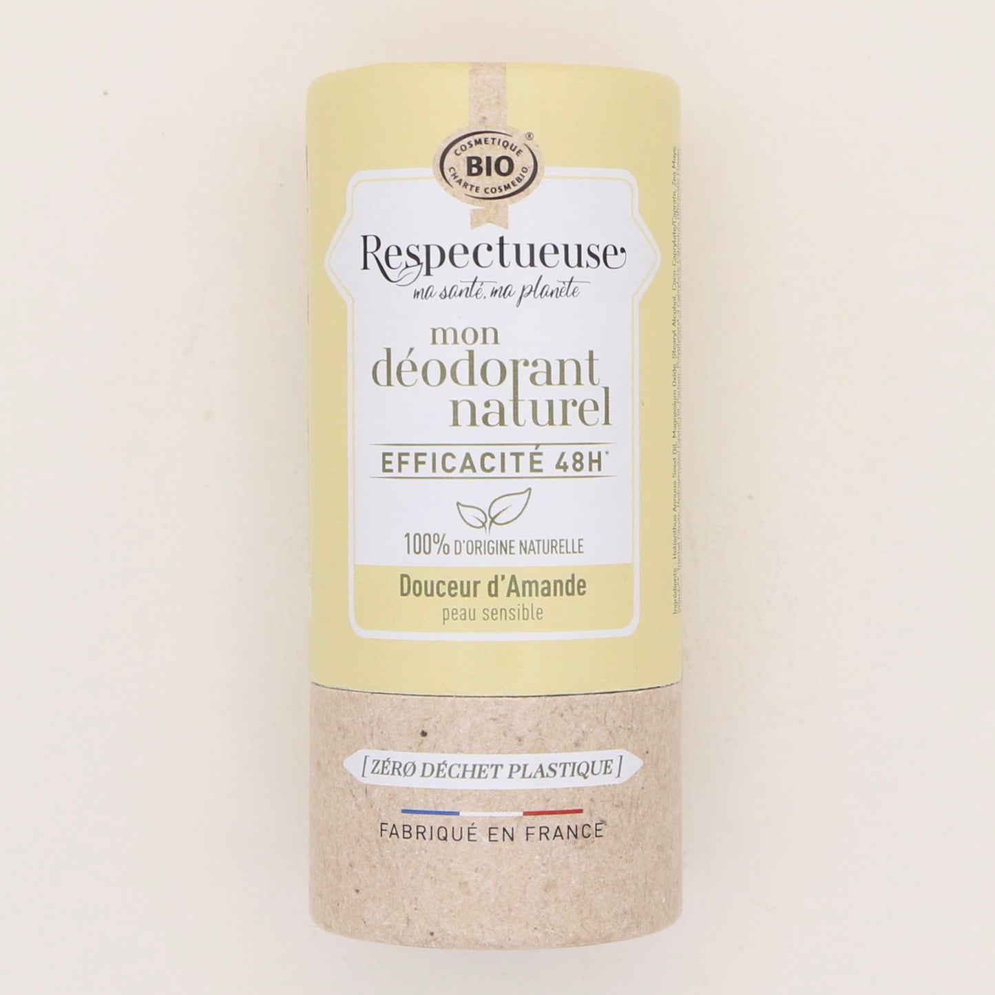 Déodorant naturel Douceur d’Amande 50gr - Respectueuse