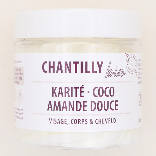 Chantilly Bio Karité/Coco/Amande Douce 200ml - Dr. Theiss