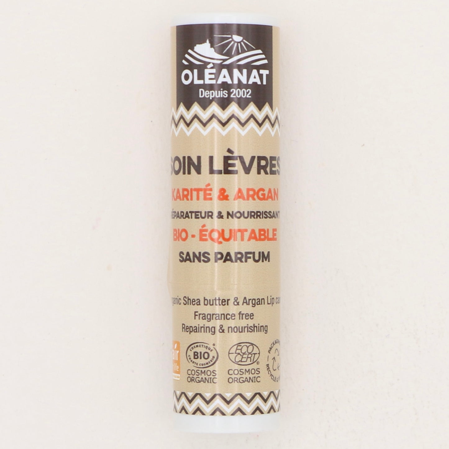Baume à lèvres Karité/Argan 4,5g - Le Secret Naturel