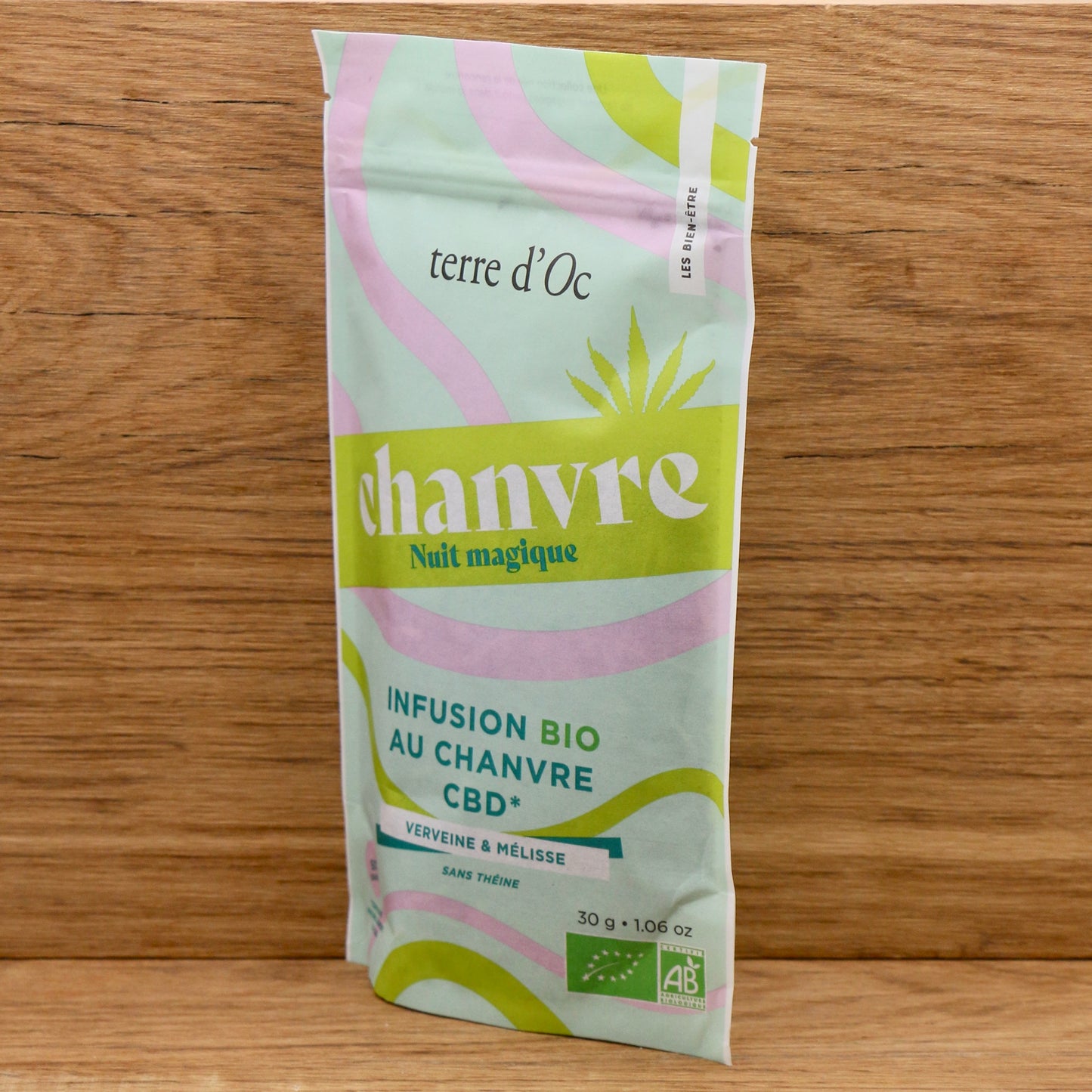 Infusion Bio au Chanvre Nuit Magique 30g - Terre d’Oc