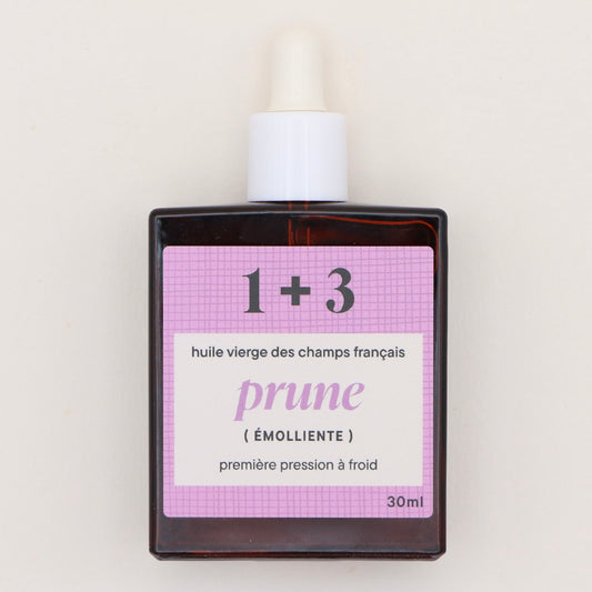 Huile vierge Prune 30ml - 1+3