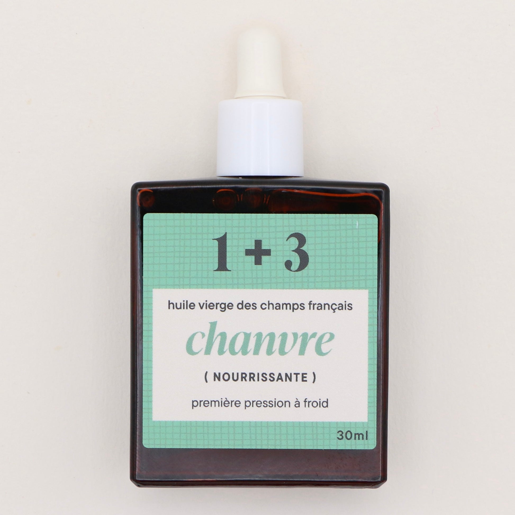 Huile vierge Chanvre 30ml - 1+3