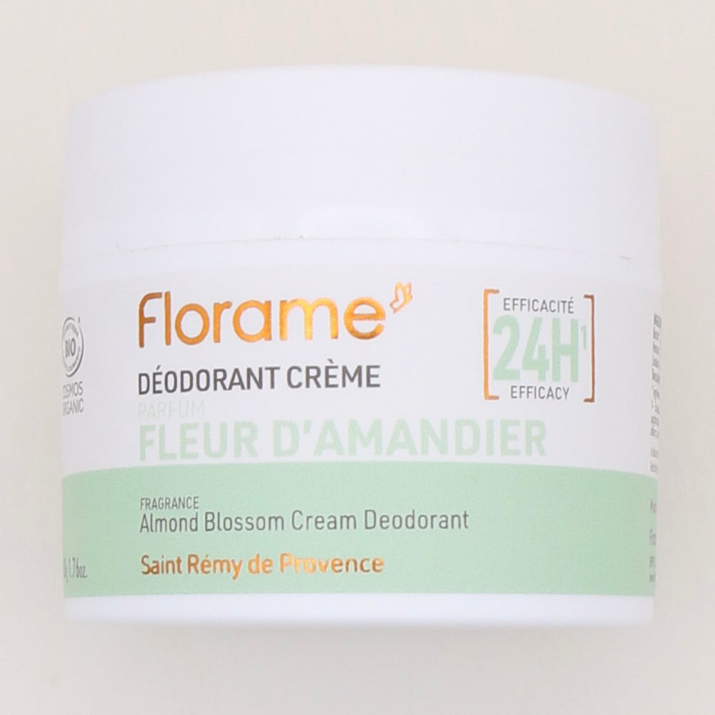 Déodorant Crème Fleur d'Amandier 50g - Florame
