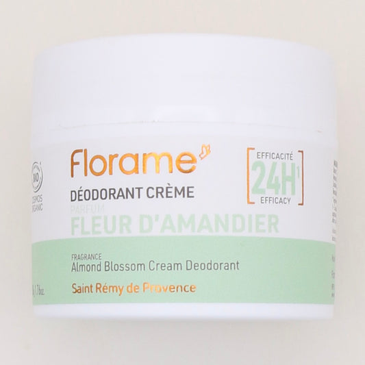 Déodorant Crème Fleur d'Amandier 50g - Florame