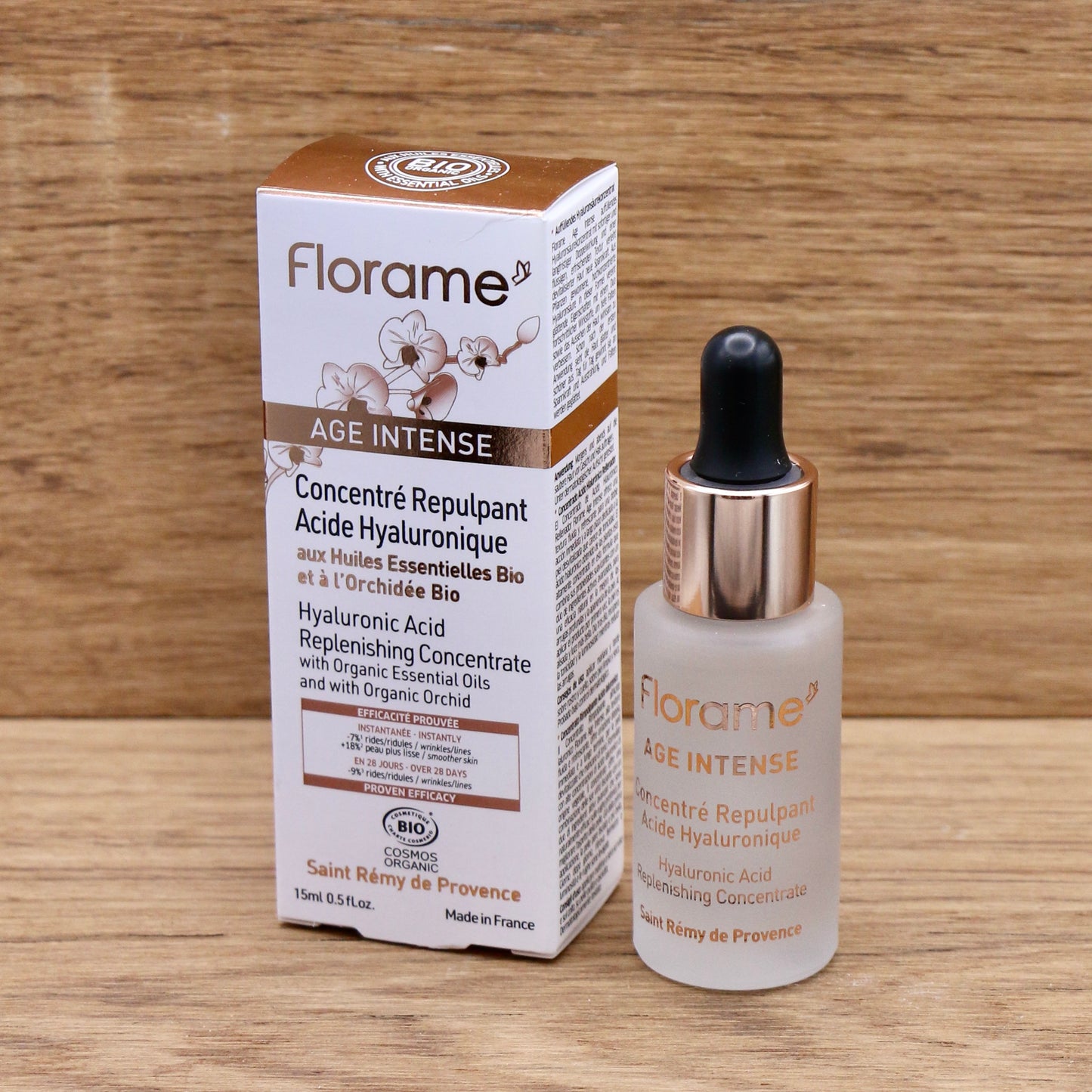 Concentré Repulpant Acide Hyaluronique 15ml - Florame
