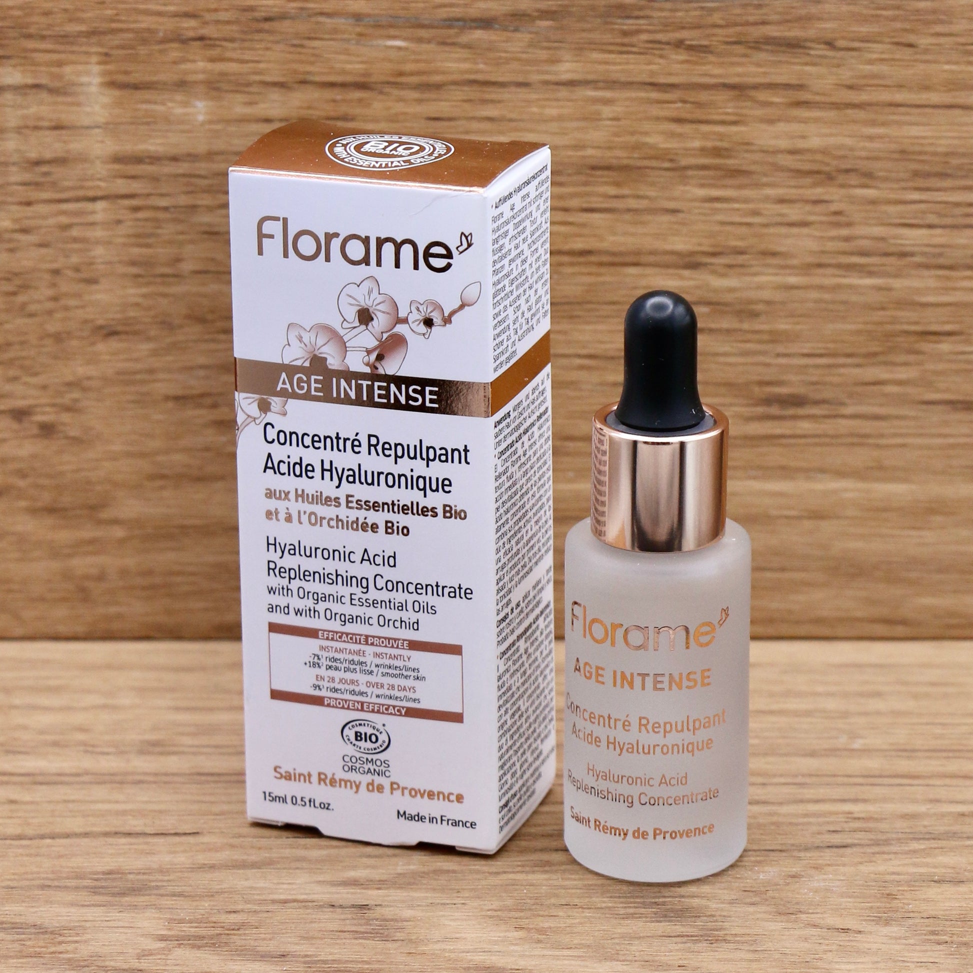 Concentré Repulpant Acide Hyaluronique 15ml - Florame
