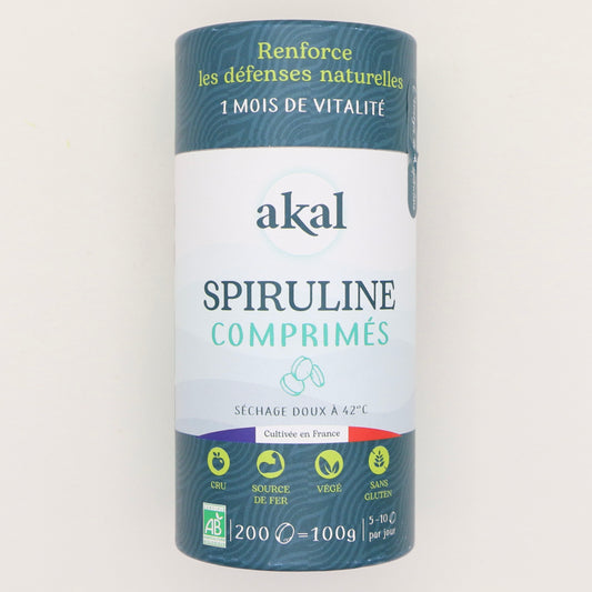 Spiruline Comprimé Bio 100g - Akal
