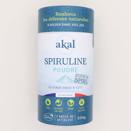 Spiruline Poudre Bio 100g - Akal