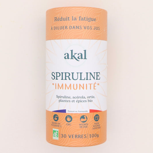 Spiruline Immunité Bio 100g - Akal