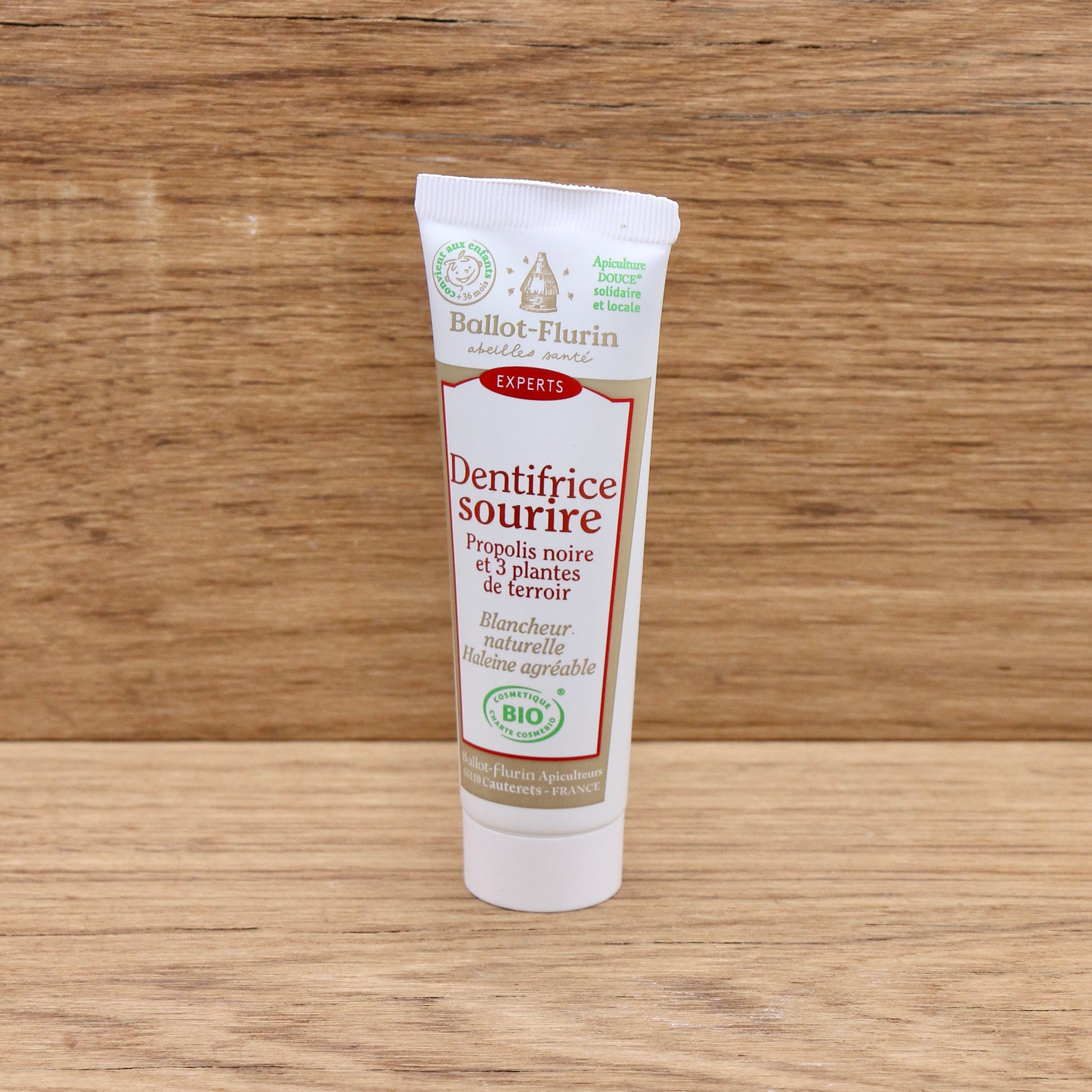 Dentifrice Sourire 15ml - Ballot-Flurin