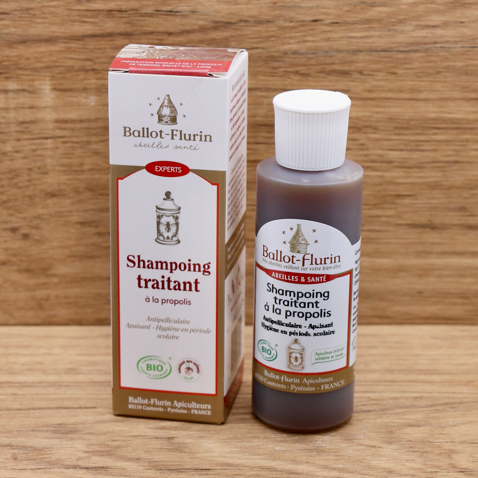 Shampoing Traitant à la Propolis 125 ml - Ballot-Flurin