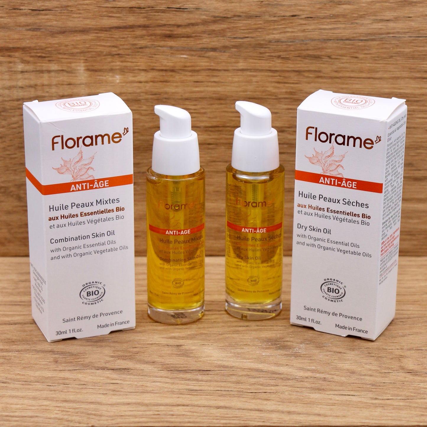 Huile anti-âge Peaux Mixtes 30ml - Florame