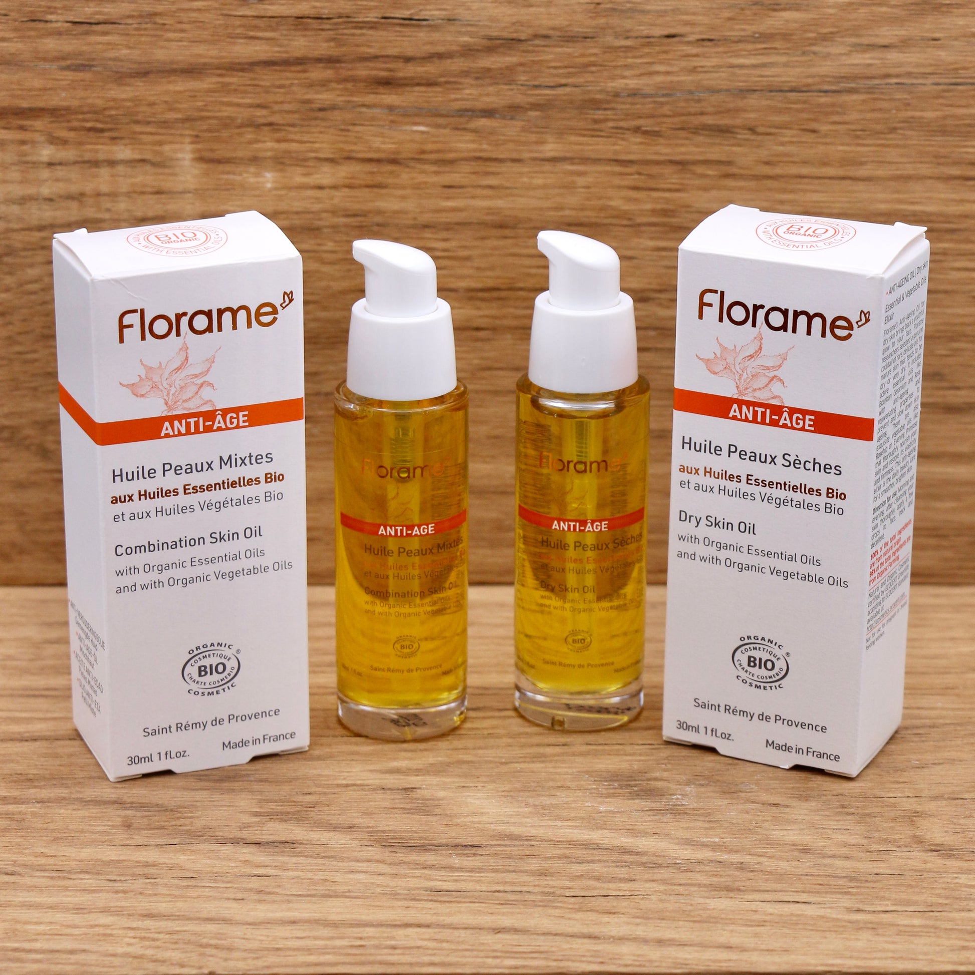 Huile anti-âge Peaux Mixtes 30ml - Florame