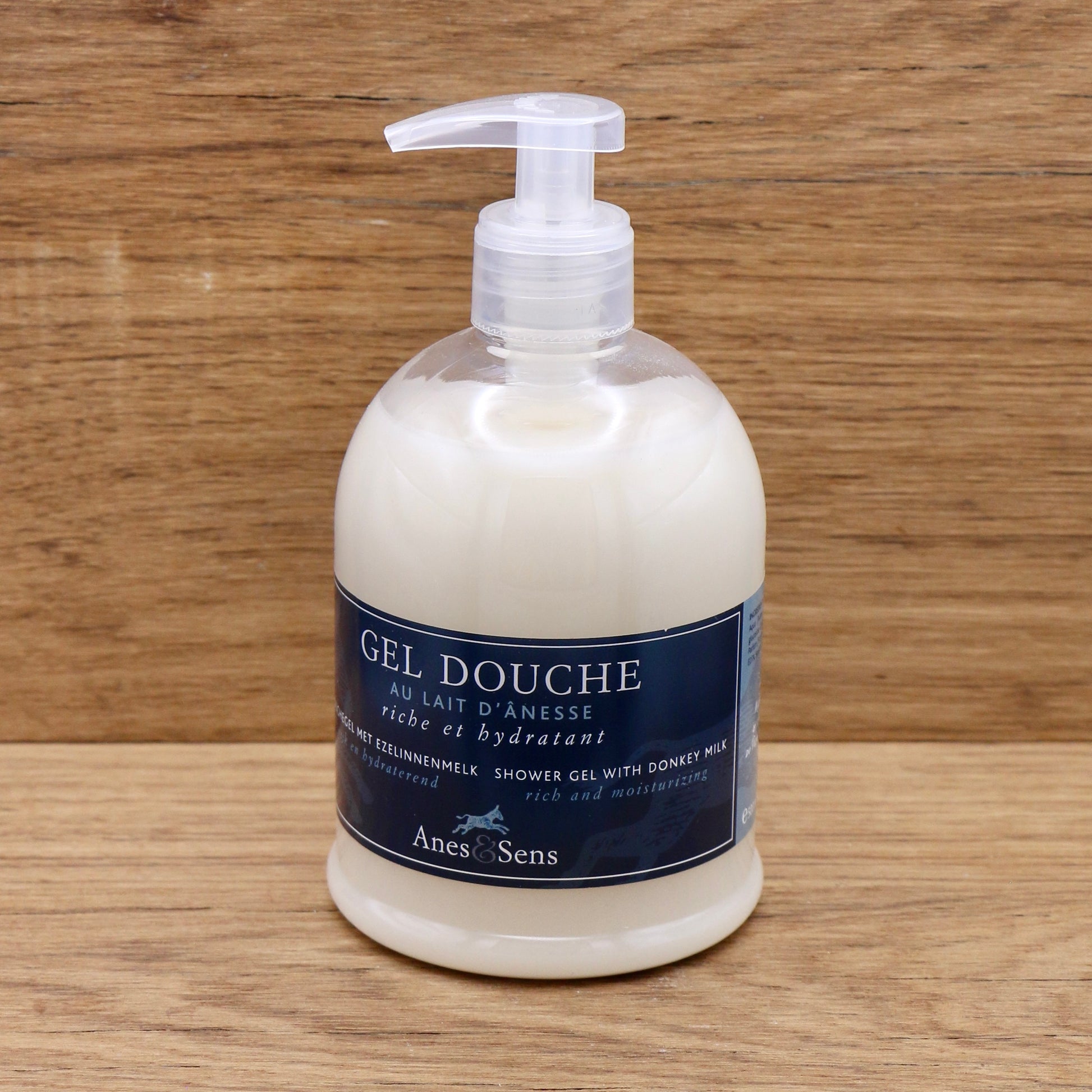 Gel douche au lait d’ânesse 500ml - Anes & Sens