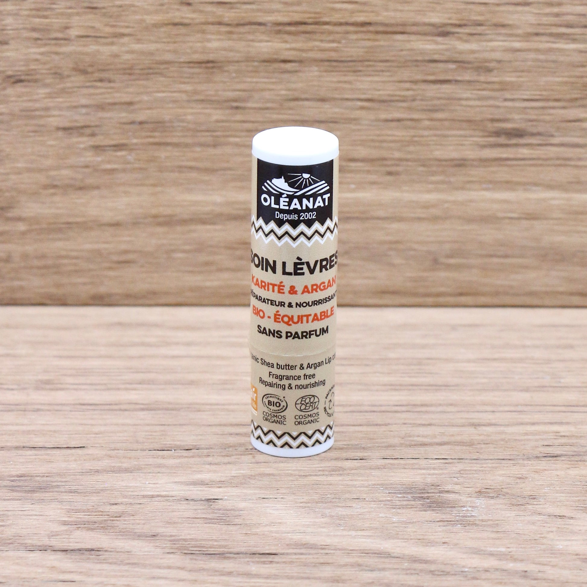 Baume à lèvres Karité/Argan 4,5g - Le Secret Naturel