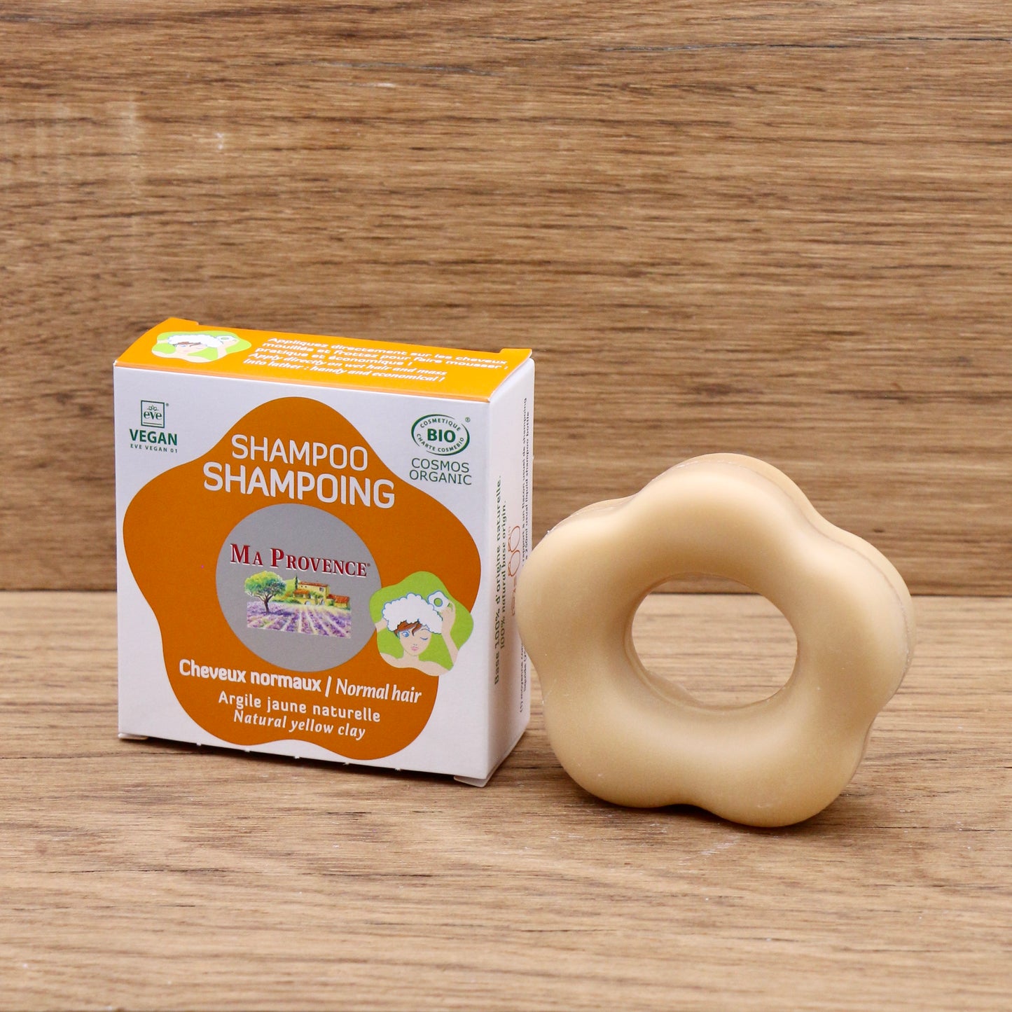 Shampoing solide cheveux normaux 85g - Ma Provence