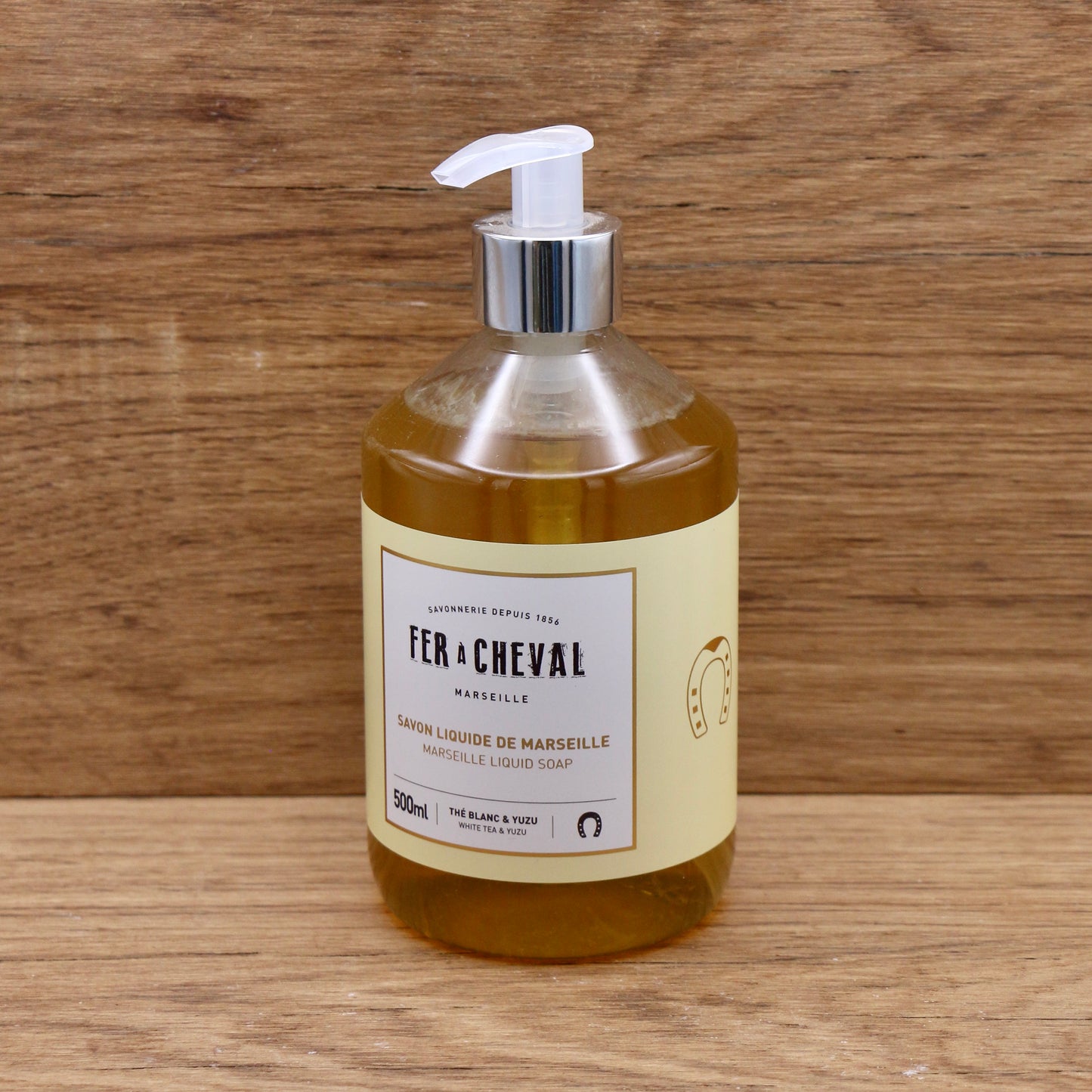 Savon Liquide de Marseille Thé Blanc & Yuzu 500ml - Fer à Cheval