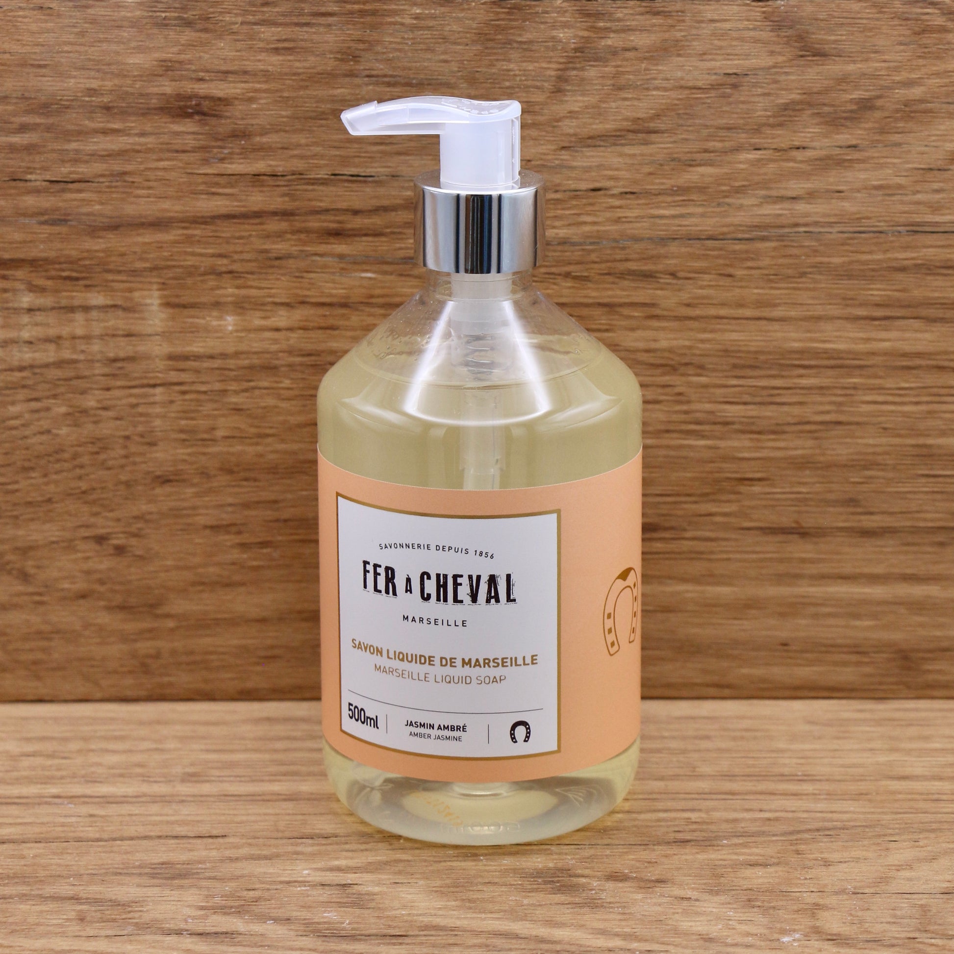 Savon liquide de Marseille Jasmin Ambré 500ml - Fer à Cheval