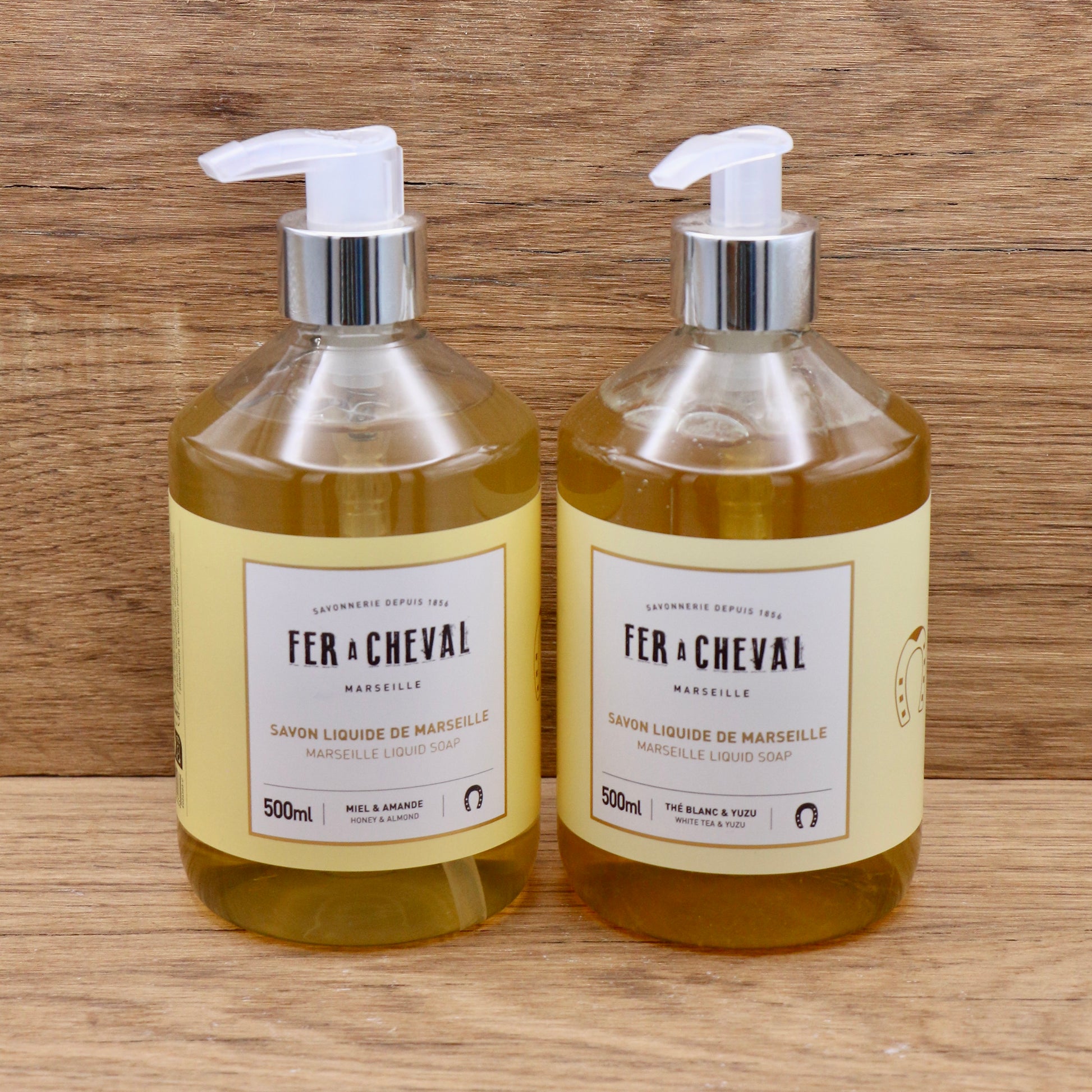 Savon Liquide de Marseille Miel & Amande 500ml - Fer à Cheval