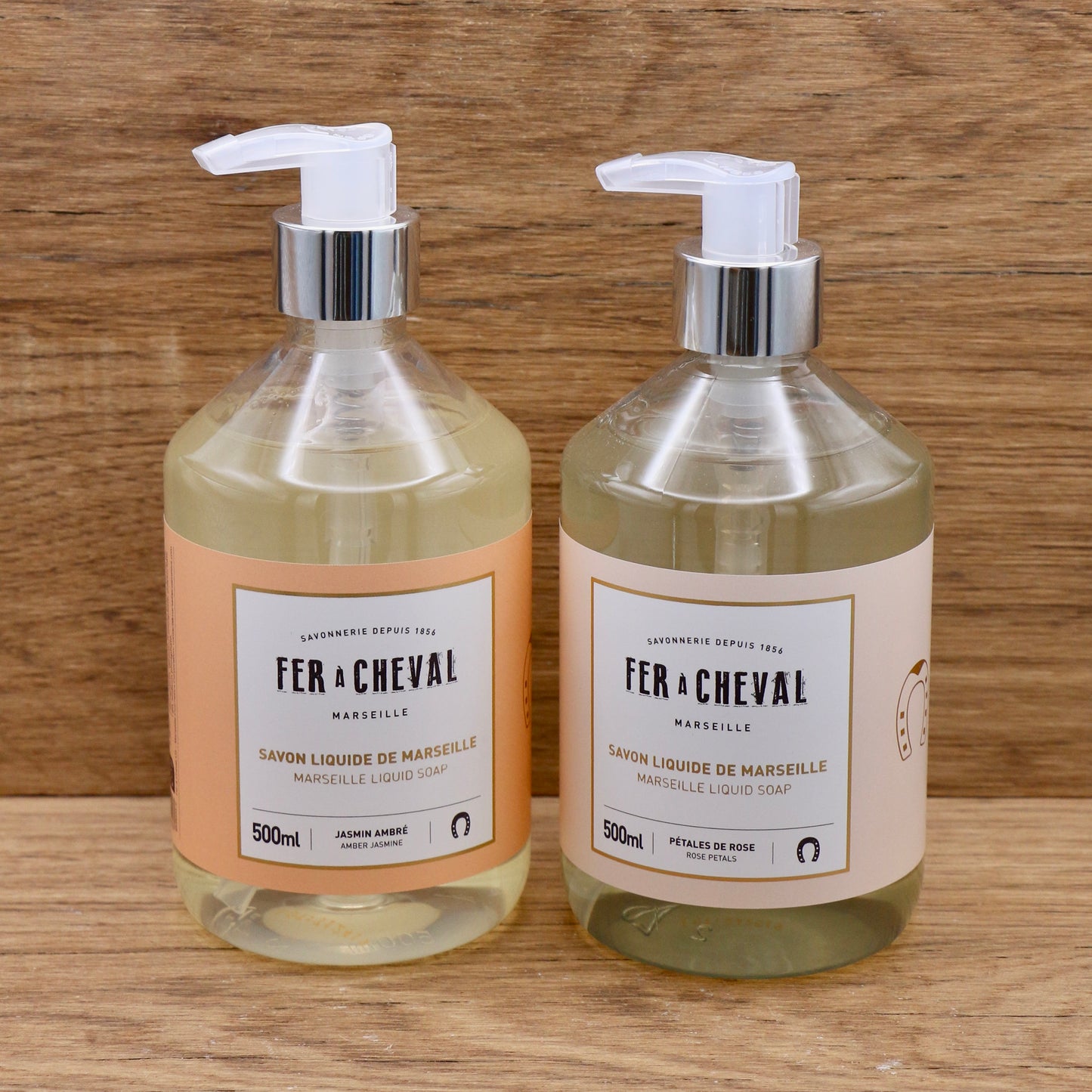Savon liquide de Marseille Jasmin Ambré 500ml - Fer à Cheval