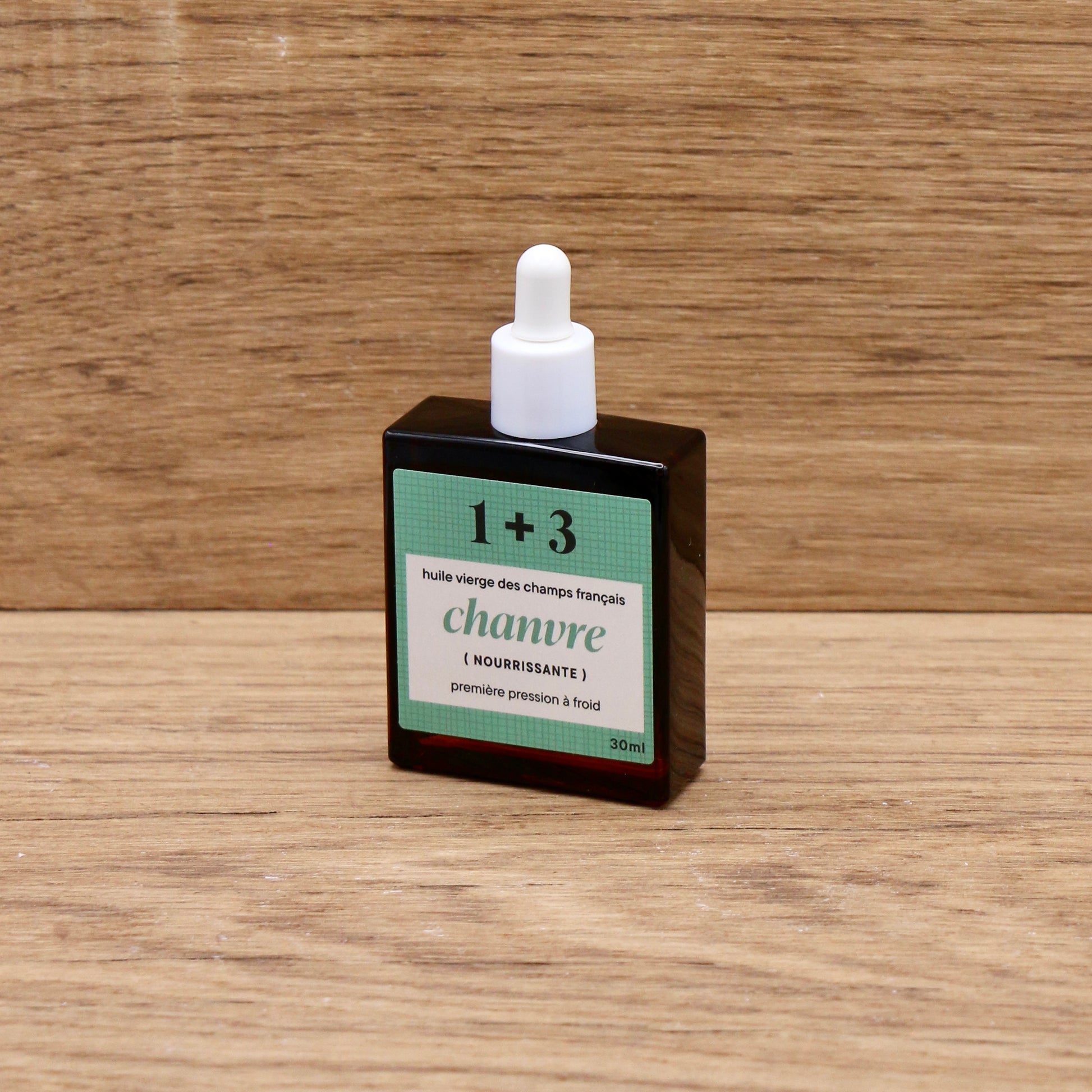 Huile vierge Chanvre 30ml - 1+3