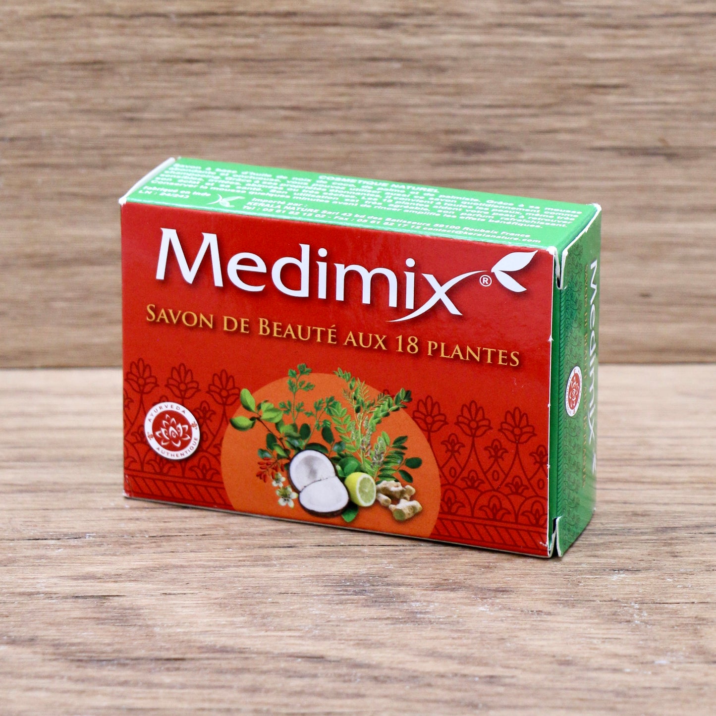 Savon de Beauté aux 18 plantes 125g - Kerala Nature