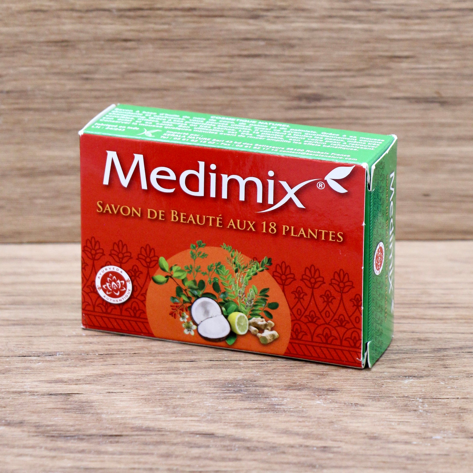 Savon de Beauté aux 18 plantes 125g - Kerala Nature